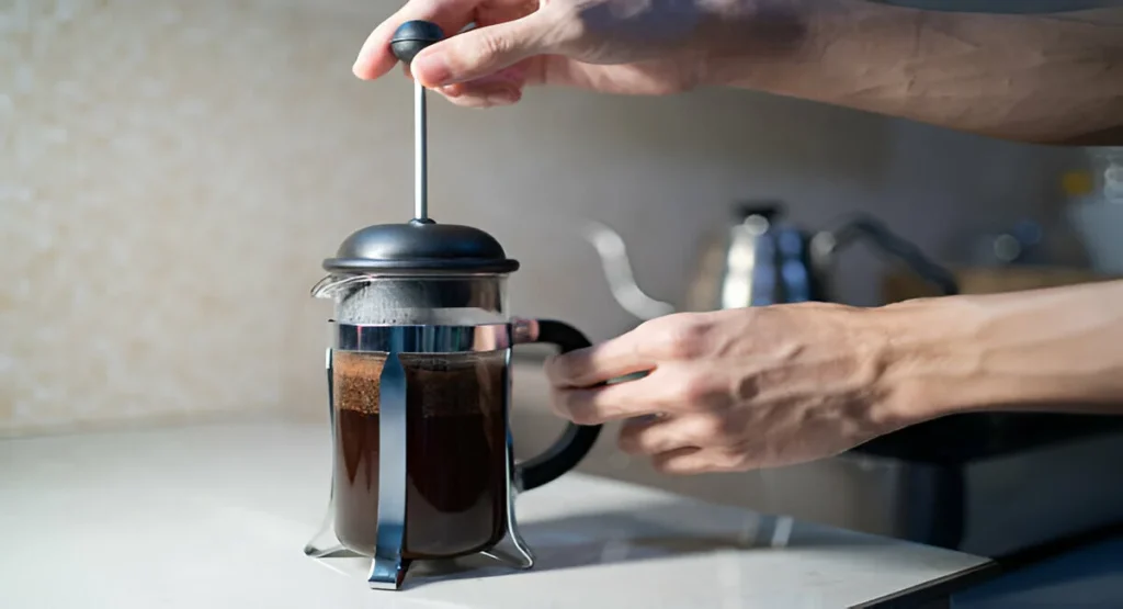 چطور با فرنچ پرس قهوه  درست کنیم